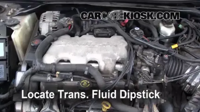 2001 Chevrolet Impala 3.4L V6 Transmission Fluid Add Fluid